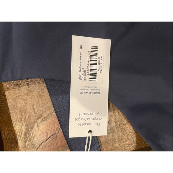 NWT Harper Wilde Flex Convertible Sports Bra High Impact Sports Bra Black Size X - Picture 4 of 8